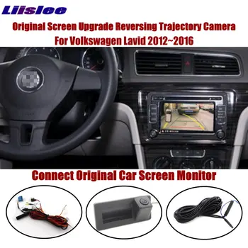 Avto Rearview Kamera Za VW Lavida (Typ 18) 2012-2022 MQB MIB Sistem Inteligentne Dinamično Podobo začetni Zaslon Parkirni CAM Slike