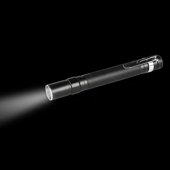 Mini Zoomable LED Svetilko, Baklo XPE V5 Flash Pero Lahka Kamp Svetilka Visoke Svetlosti Zasilne Razsvetljave Orodje Slike