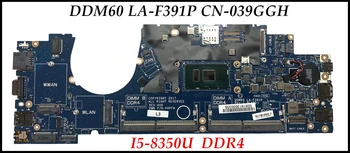Visoka kakovost DDM60 LA-F391P Za Dell Latitude 5290 Prenosni računalnik z Matično ploščo CN-039GGH 39GGH Mainboard I5-8350U DDR4 100% Testirani Slike