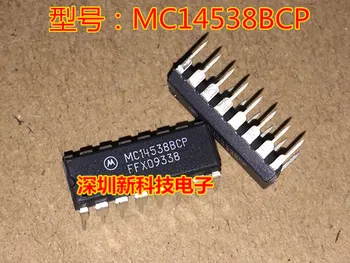 100% Prvotne Novo 5pcs/veliko MC14538BCP MC14538 14538 DIP-16 Slike