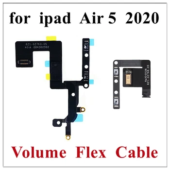 10Pcs Air5 Moč Glasnosti OFF Gumb Tipka Mikrofon MIC Flex Kabel Zamenjava Za iPad Zraka 5 2022 Za 10,9-Palčni rezervnih Delov Slike