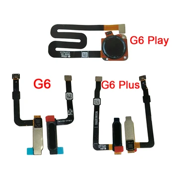 10Pcs/veliko Prstnih odtisov, Senzor Flex Kabel za Motorola Moto G6 G6 Igrajo G6 Plus Gumb Domov Vrniti Ključ Ploski Kabel Zamenjava Slike