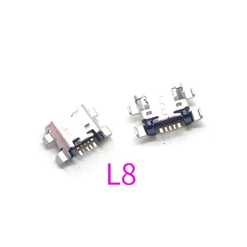 10pcs Za ZTE L8 Polnjenje prek kabla USB Vrata Dock Vtičnice Priključite Priključek za Polnilnik Slike