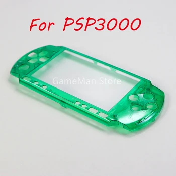 1pc Za PSP3000 Jasno, Pregledno Vrh Sprednji Pokrov Faceplate Lupini Primeru Zajema Protector za PSP 3000 Zamenjava Slike
