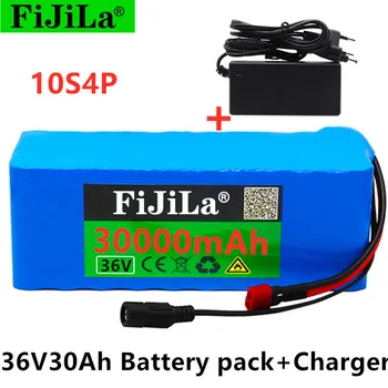 36V baterije 10S4P 30Ah baterije 1000W high power baterije 42V 30000mAh Ebike električno kolo BMS+42V2A Polnilnik Slike