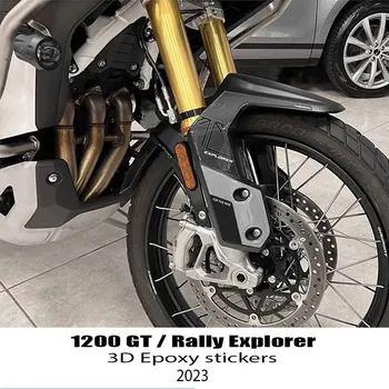 3D motociklistična epoksi smolo nalepke nalepke, 3D nalepke Za Tiger 1200 Rally Pro pribor Slike