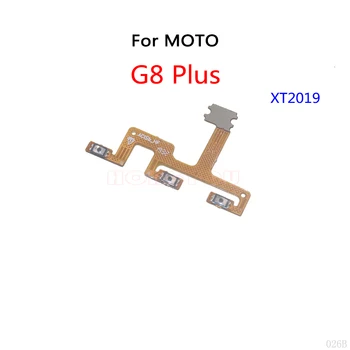50PCS/Veliko Za Motorola MOTO G8 Plus XT2019 Gumb za Vklop Stikalo za Glasnost, Gumb za Izklop On / Off Flex Kabel Slike
