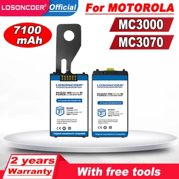 7100mAh Baterija Za Motorola Zebra Simbol MC3100,MC3190,MC3190G,FR66,FR68,MC30,MC3000,MC3000R MC3000S,MC3070,MC3090 MC3170 MC75 Slike