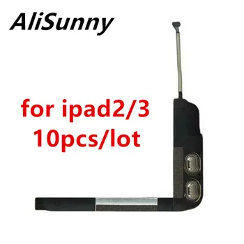AliSunny 10pcs Glasen Zvočnik Flex Kabel za iPad 2 3 Zvočnik Zvonec Zumer Deli Slike