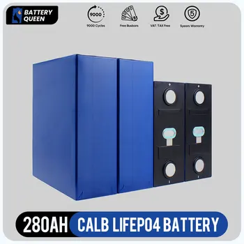CALB 3.2 V 280Ah LiFePO4 Baterije za ponovno Polnjenje Prizmatični Baterije popolnoma Nov CALB Za DIY Solarni Sistem RV Čoln 9000 kolesa Baterije Slike