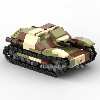 CV33 Tank Model gradniki Hitrost dirkalnika Majhnih Delcev, gradnikov Športni Avto Opeke Kompleti Igrače Za Otroke MOC Slike