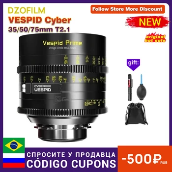 DZOFilm VESPID Cyber 35 / 50/ 75 mm T2.1 Prime Leče Full Frame (PL & EF Nosilcev) pk Vespid Prime serije Slike