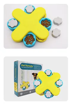 Igrača za psa gramofon slow food napajalni pes usposabljanja igre interaktivne puzzle hišne živali, igrače, da pes življenja ni več dolgočasno Slike