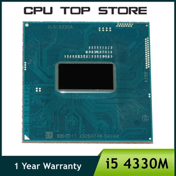 Intel Core i5-4330M i5 4330M SR1H8 2.8 GHz Uporablja Dual-Core Quad-Nit CPU Procesor 3M 37W Stojalo G3 / rPGA946B Slike