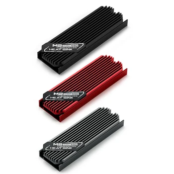 M. 2 SSD NVMe hladilnega telesa heatsink M2 2280 SSD Trdi Disk Aluminija toplotnega Izmenjevalnika s Toplotno Tipke za PCIe SATA M2 ssd Za PC Slike