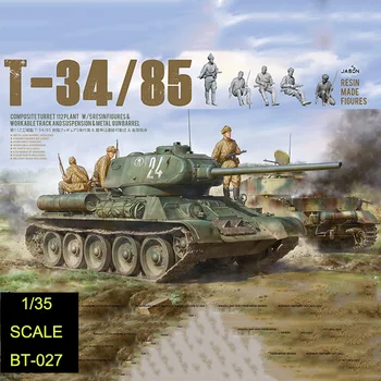 Model Gradnjo Kompleti BT-027 T-34/85 Medium Tank s Smolo Vojak Kovinski Sod Slike