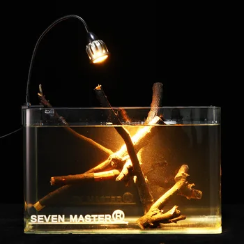 Nepremočljiva Posnetek-na LED Osvetlitev za Fish Tank, Vodnih Rastlin Svetlobe, Akvarij Dekoracijo, Ribe Tank Pribor, 90-240V Slike