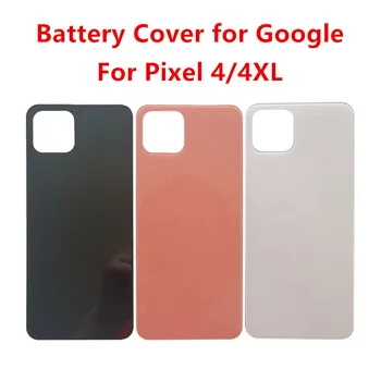 Pixel4 Stanovanj Za Google Pixel 4 XL Baterija Zadnji Pokrov, Vrata, Popravila Zamenjava Zadnji Kovček + Logotip Lepilo Slike