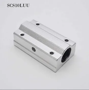 SCS10LUU (10 mm) (1 KOS) Kovinski Linearni Kroglični Ležaj ZA CNC Slike