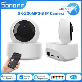 SONOFF GK-200MP2-B Wireless WiFi IP Kamera Ewelink Daljavo v Realnem času Spremlja 360°, Brez Slepa Pega Doma Smart Security System Slike