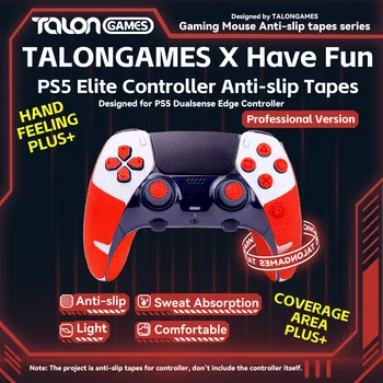 TALONGAMES Gaming Ročaj Proti Drsenju Nalepke Za Playstation 5 Elite Edition All Inclusive Nalepke, ki Absorbira Znoj Proti Drsenju Slike