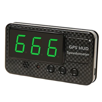 Univerzalna GPS Head Up Display merilnik Hitrosti, Števec Digitalni Prikaz Hitrosti MPH nad Hitrostjo Budilka za Vozila C60S Slike