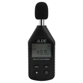 za Jd-105 Decibelov Meter Ročni Digitalni Hrupa Meter Spremljanje Tester Hrup, Glasnost Merilni Instrument Merilnik Ravni Zvoka Slike