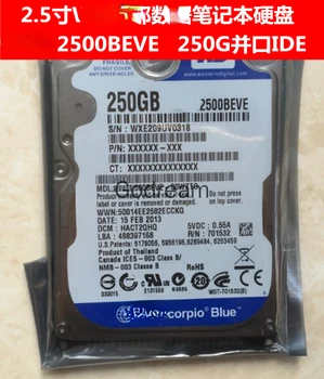 Za Zahodni Podatkov Modro Disk 2.5 inch 250 G prenosni trdi disk IDE, parallel port Slike
